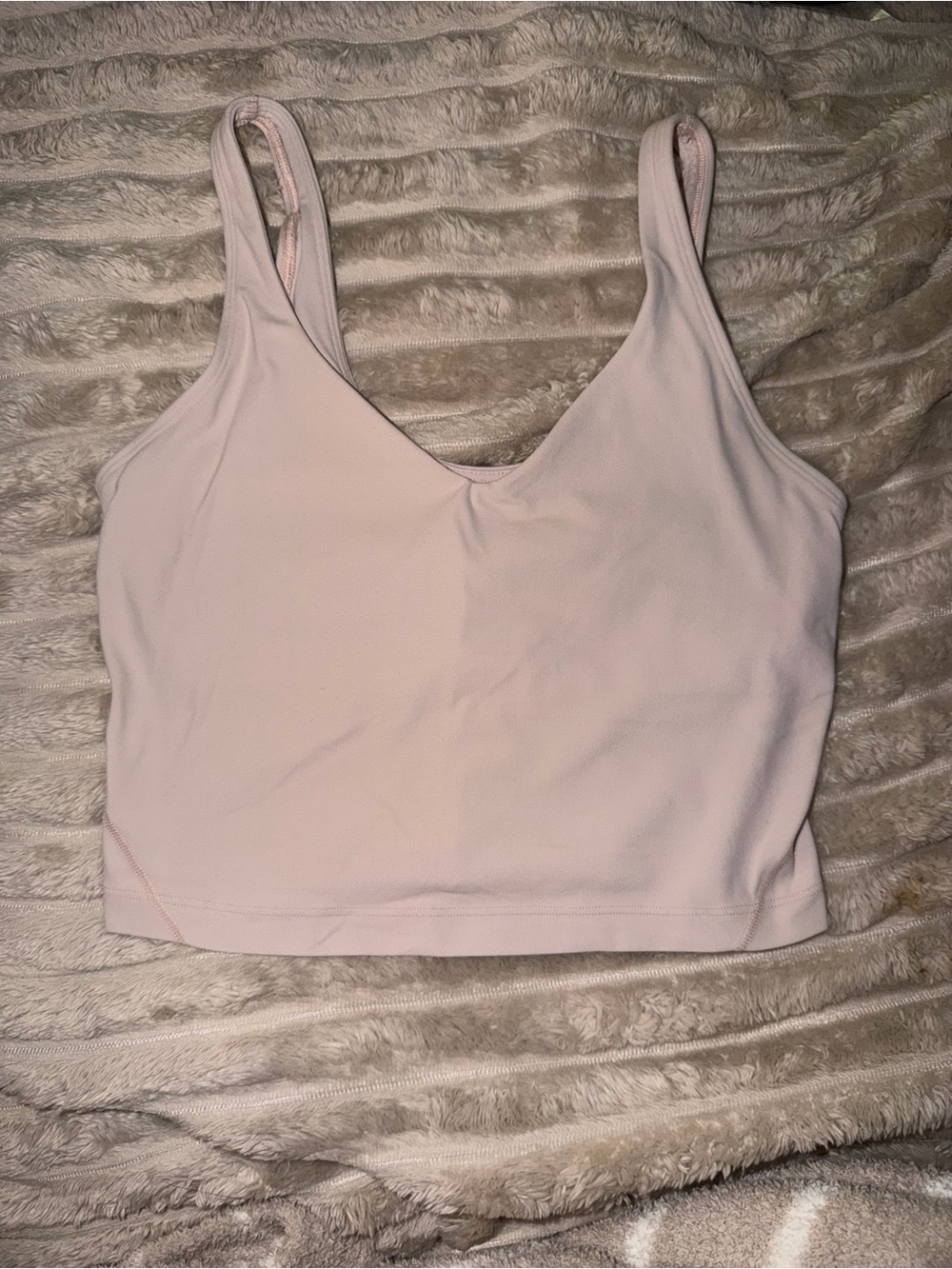 Lululemon Align Crop Tank Top Blush size 6